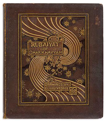 (RUBAIYAT.) VEDDER, ELIHU (illus.) The Rubaiyat of Omar Khayyam: The Astronomer-Poet of Persia.
